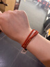 七寶緣天然紅珊瑚多圈手鏈手串本命年送媽媽送老婆生日禮物送長(cháng)輩首飾 瓊枝·妙音沙丁珊瑚18K金配飾三圈手串3-4mm QBSDS0001 曬單實(shí)拍圖