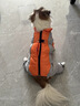 比熊狗狗牽引衣服中小型犬泰迪冬季加厚保暖棉衣博美加絨四腳棉服 橙色[防風(fēng)防水加絨加厚] L(建議體重8-12斤左右) 曬單實(shí)拍圖