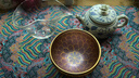 宋蘊嚴小華敦煌手繪蓮花盞對杯建盞茶杯主人杯品茗杯茶具節日喬遷禮物 曬單實(shí)拍圖