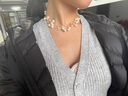伊燦多層滿(mǎn)天星淡水仿珍珠項鏈女獨特氣質(zhì)高級感鎖骨鏈2025年新款頸鏈 多層滿(mǎn)天星珍珠項鏈 曬單實(shí)拍圖