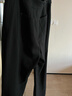 朗姿復古簡(jiǎn)約微喇褲西裝褲百搭設計感褲子女休閑2025年秋季新款 黑色 M 曬單實(shí)拍圖