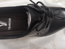 意爾康男鞋春秋簡(jiǎn)約系帶商務(wù)正裝鞋真皮通勤皮鞋男 61312W黑色39 曬單實(shí)拍圖