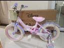 奧仕龍x迪士尼聯(lián)名自行車(chē)兒童3-6歲小孩單車(chē)4-8歲公主款兒童自行車(chē) 冰雪奇緣-艾莎【后座版】禮包 12寸 適合80-90cm 曬單實(shí)拍圖