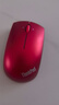 ThinkPad 聯(lián)想thinkplus小黑紅點(diǎn)無(wú)線(xiàn)鼠標 筆記本電腦辦公鼠標 單模-無(wú)線(xiàn)鼠標（魅力紅） 曬單實(shí)拍圖