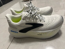 布魯克斯（BROOKS）男子緩震跑鞋Glycerin max超級甘油 灰色/黑色/熒光黃綠 42.5 曬單實(shí)拍圖