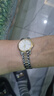 天王（TIAN WANG）男手表鋼帶石英表雙日歷防水商務(wù)大氣腕表生日禮物送爸爸送媽媽 【金標送?！?8K金LOGO女表 曬單實(shí)拍圖