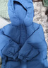 威爾貝魯（WELLBER）男女兒童羽絨服中長(cháng)款加厚棉服外套寶寶白鴨絨面包服25冬黑色100 曬單實(shí)拍圖