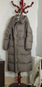 ELAND衣戀羽絨服女中長(cháng)款直筒連帽鵝絨保暖外套新款 灰色(15)Grey L /170 曬單實(shí)拍圖