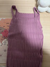 謎秀基礎款彈力修身吊帶背心女2026春夏新款短款針織外穿百搭上衣 紫色 L 曬單實(shí)拍圖