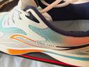 雙星（shuangxing）男鞋運動(dòng)鞋子男款跑步鞋四季款透氣輕便跑鞋網(wǎng)面休閑鞋 白月橙 46 曬單實(shí)拍圖