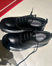 百麗（Belle）厚底商務(wù)德比鞋男26春新休閑職場(chǎng)通勤大頭皮鞋A2284AM6 黑色 41 曬單實(shí)拍圖