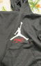 Jordan 耐克AJ童裝兒童連帽衛衣2025男童秋冬加絨上衣中大童衣服 曬單實(shí)拍圖