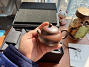 藏壺天下宜興紫砂壺純手工功夫茶具原礦紫茄泥一人用小茶壺泡茶家用文旦壺 文旦壺 150ml 曬單實(shí)拍圖