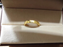 周生生永系列 心心相印黃金戒指Amore愛(ài)慕足金開(kāi)口戒活口戒78036R計價(jià) 3.78克(含工費130元) 曬單實(shí)拍圖