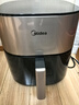 美的（Midea）小炎烤空氣炸鍋蒸烤一體上下雙熱源免翻面 可視窗口家用智能大容量6L金屬內腔蒸汽嫩炸烤箱KZC6054 曬單實(shí)拍圖