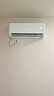 統帥空調海爾出品 超省電 1.5匹超一級 冷暖變頻空調掛機掛式 雙排銅管蒸發(fā)器 國家補貼KFR-35GW/LA1-1 曬單實(shí)拍圖