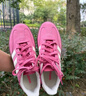 adidas「T頭鞋」STADT經(jīng)典時(shí)尚薄底運動(dòng)板鞋男女阿迪達斯三葉草   淺粉/漢玉白/樹(shù)脂黃 (推薦女生買(mǎi)小半碼)   37 曬單實(shí)拍圖
