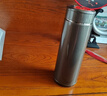 希諾保溫杯男304不銹鋼水杯大容量車(chē)載過(guò)濾茶杯子X(jué)N-7601灰色 420mL 曬單實(shí)拍圖