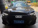 奧迪A4LA6LQ3Q5Q7發(fā)光車(chē)標水晶款熏黑動(dòng)態(tài)迎賓LED高亮改裝全系 20-25款A4【無(wú)顆粒感，不掉漆】 自行安裝 曬單實(shí)拍圖