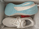李寧吾躍3.0|減震跑步鞋女鞋輕便透氣網(wǎng)面軟底體測跳繩運動(dòng)鞋 【透氣賈卡】云霧白-1 吾躍3.0 38 曬單實(shí)拍圖