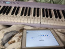 特倫斯折疊鋼琴88鍵便攜式電鋼琴成人兒童電子琴重力度鍵盤(pán)V30pro鋼琴 夢(mèng)幻紫+專(zhuān)用琴包 曬單實(shí)拍圖