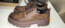 奧康皮鞋男士真皮透氣新款春季加絨商務(wù)休閑低幫厚底馬丁靴工裝鞋子 棕色四季款 -1245423032H【順豐包郵】 40 (250mm) 【標準皮鞋尺碼】 曬單實(shí)拍圖