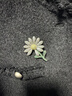 BJYL權志龍同款小雛菊太陽(yáng)花胸針男士高端時(shí)尚百搭別針衣服胸花配飾品 雛菊胸針-禮盒裝 曬單實(shí)拍圖