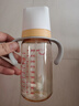 愛(ài)得利（evorie） 吸管奶瓶1-3歲 嬰兒ppsu12個(gè)月以上300ml寬口徑帶手柄重力球  曬單實(shí)拍圖