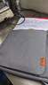 必優(yōu)美 平板電腦包13英寸 iPad收納包Pro內膽包Air5 平板收納手提單肩包 斜跨包 灰色 曬單實(shí)拍圖