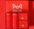 貓人（MiiOW）騏驥紅大紅女士?jì)妊澟R年本命年10A抑菌莫代爾內褲襪子新年禮盒 曬單實(shí)拍圖