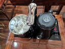 蘇泊爾（SUPOR）電茶盤(pán) 煮茶器 智能自動(dòng)上水 電熱水壺 家用燒水壺 泡茶 開(kāi)水壺 電茶爐 茶具 套裝 茶臺 0.8L 【茶臺+消毒鍋】智能免開(kāi)蓋旋轉上水 曬單實(shí)拍圖