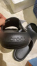 卡駱馳（CROCS）面包涼拖男女同款運動(dòng)拖鞋舒適耐磨休閑|208392 黑色-001 41 /42(260mm) 曬單實(shí)拍圖
