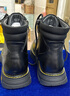 駱駝（CAMEL）加絨牛皮經(jīng)典圓頭增高復古工裝馬丁靴男士 G15W136056 黑色 40 曬單實(shí)拍圖