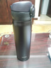 膳魔師（THERMOS）保溫杯不銹鋼水杯磨砂黑500ml保冷杯便攜JNL-502新年送禮 曬單實(shí)拍圖