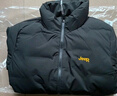 JEEP吉普羽絨服男冬季短款休閑立領(lǐng)外套男士潮牌保暖衣服男裝 黑色 L 曬單實(shí)拍圖