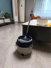 TRUHEIM日本拖把家用一拖凈2025單桶旋轉免手洗墩拖布干濕兩用自擰水甩干 藍色單桶洗脫【加強桿+不銹鋼盤(pán)】2個(gè)拖頭 升級液壓c桿 曬單實(shí)拍圖