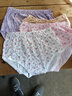 北極絨媽媽純棉內褲中老年人高腰全棉女士短褲奶奶三角褲大碼加肥加大碼 曬單實(shí)拍圖