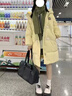 汐菡（XIHAN）羽絨棉服女2025新款中長(cháng)款學(xué)生小個(gè)子棉衣外套冬季衣服羽棉襖絨服 潮流韓版加厚中長(cháng)款黃色 均碼 均碼 （可聯(lián)系客服備注碼數） 曬單實(shí)拍圖