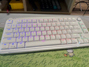 珂芝（KZZI）i75青春版矮軸三模機械鍵盤(pán)商務(wù)辦公輕薄便攜全鍵熱插拔適用蘋(píng)果風(fēng)長(cháng)續航RGB皓月白藍莓靜音軸MINI 曬單實(shí)拍圖
