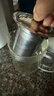 金灶（KAMJOVE）耐熱玻璃泡茶壺悶茶飄逸杯玻璃茶具花茶壺茶水分離杯A-01 曬單實(shí)拍圖