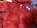 巴拉巴拉童裝兒童羽絨服男童女童2025新款春裝拜年服紅色國風(fēng)寶寶外套加厚 曬單實(shí)拍圖
