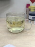 富光花茶杯透明茶杯內膽茶水分離杯辦公室玻璃杯子水杯350ml 曬單實(shí)拍圖
