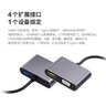 iskyType-C擴展塢USB-C轉HDMI/VGA轉換器4K蘋(píng)果電腦MacBook拓展iPadPro連接電視投影儀轉接頭華為平板 曬單實(shí)拍圖