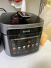 蘇泊爾（SUPOR）電壓力鍋 家用5L大容量電高壓鍋 304不銹鋼0涂層內膽電飯鍋5-8個(gè)人用 0氟內膽電壓鍋高壓電飯鍋 【0涂層不銹鋼內膽】10分鐘快手好菜 5L 曬單實(shí)拍圖