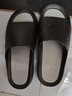 回力拖鞋男士厚底防滑浴室一字拖休閑外穿耐磨涼鞋SDJ-3A77 黑灰42-43 曬單實(shí)拍圖