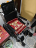 魚(yú)躍可折疊型老人殘疾人帶坐便器椅餐桌板手動(dòng)輪椅 H008B(全躺型 全鋼管加固)不退換 實(shí)心胎 曬單實(shí)拍圖