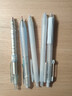 一樹(shù)梨花 按動(dòng)中性筆刷題筆 考試專(zhuān)用巨能寫(xiě)小白筆高顏值簽字筆值圓珠筆0.5mm筆芯ST筆頭速干筆文具 藍色B款5支 曬單實(shí)拍圖
