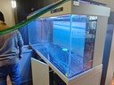 閩江（minjiang）魚(yú)缸水族箱生態(tài)造景超白玻璃客廳家用免換水龍魚(yú)缸鋁合金魚(yú)缸 卡其色專(zhuān)業(yè)款【雙層蓋+蜂窩鋁門(mén)】 長(cháng)175x寬60x高163cm 曬單實(shí)拍圖