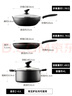 炊大皇鍋具套裝不粘鍋星空麥飯石色炒鍋煎鍋湯蒸鍋電磁爐通用B50052 曬單實(shí)拍圖