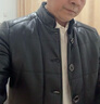 恒源祥真皮皮衣男中長(cháng)款翻領(lǐng)羽絨服內膽冬季新款加厚綿羊皮風(fēng)衣中年外套 曬單實(shí)拍圖